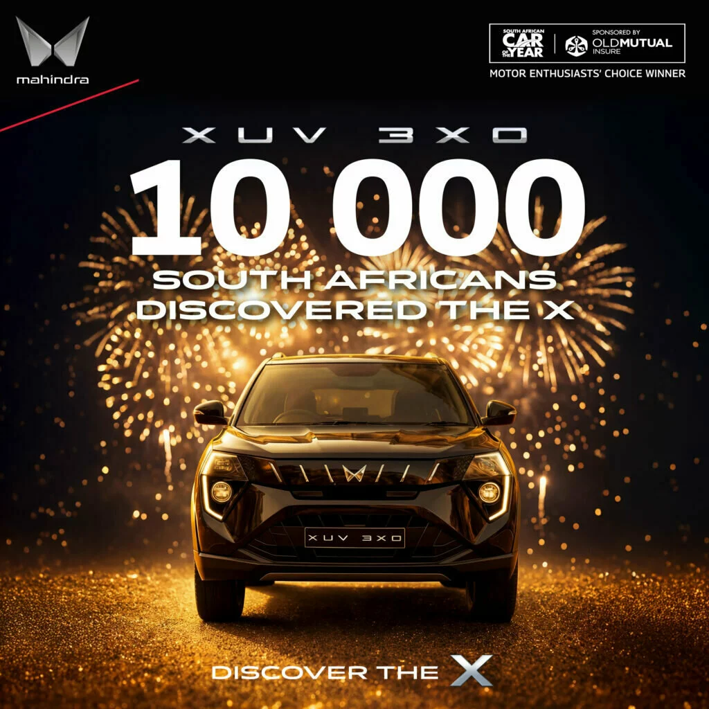 Mahindra XUV 3XO Reaches 10 000 Sales in South Africa